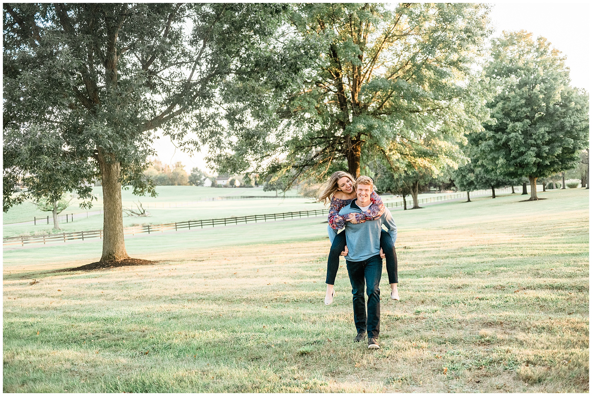 Engagement Session at Brookside Farm Louisville