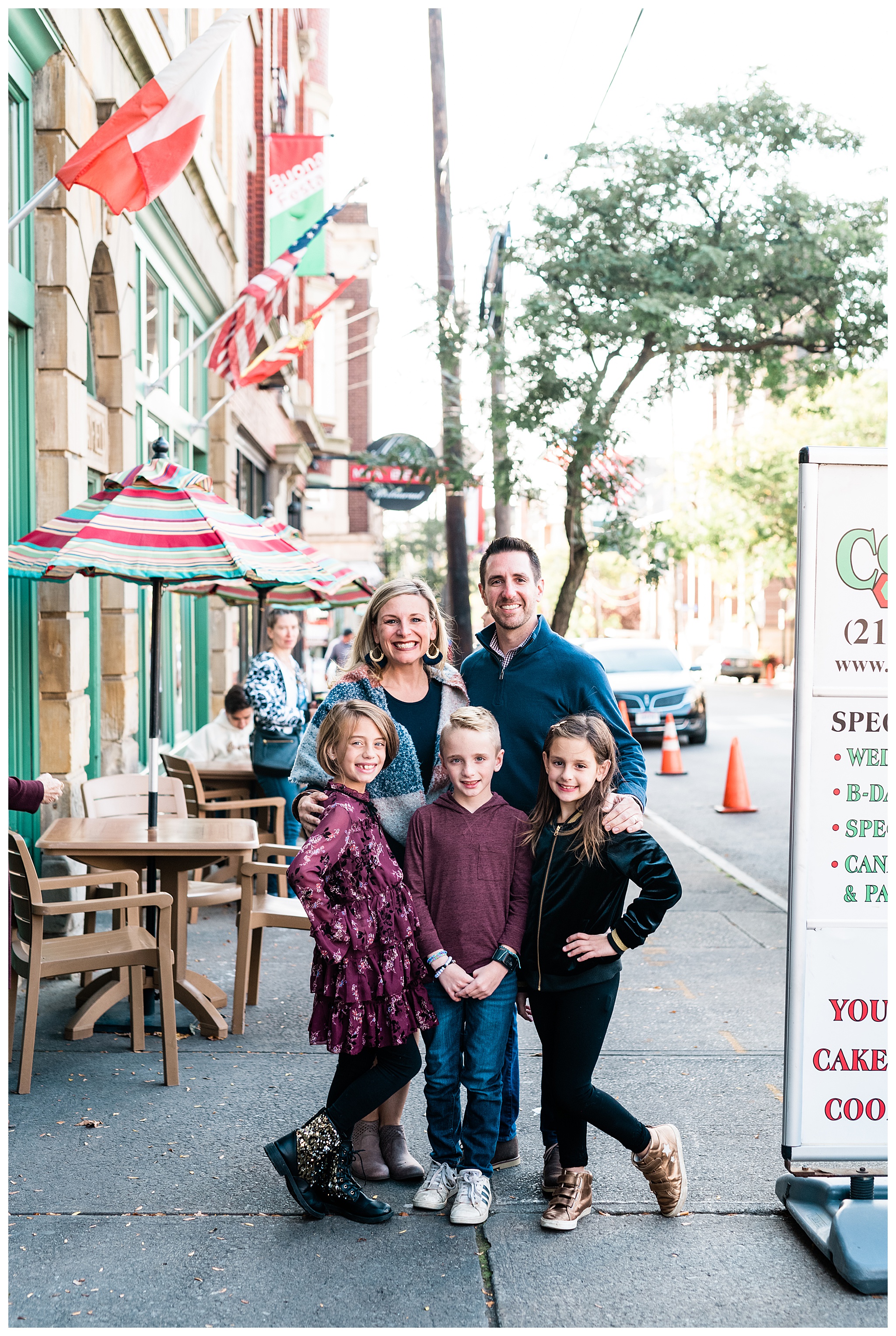 Family Photos in Little Italy Cleveland