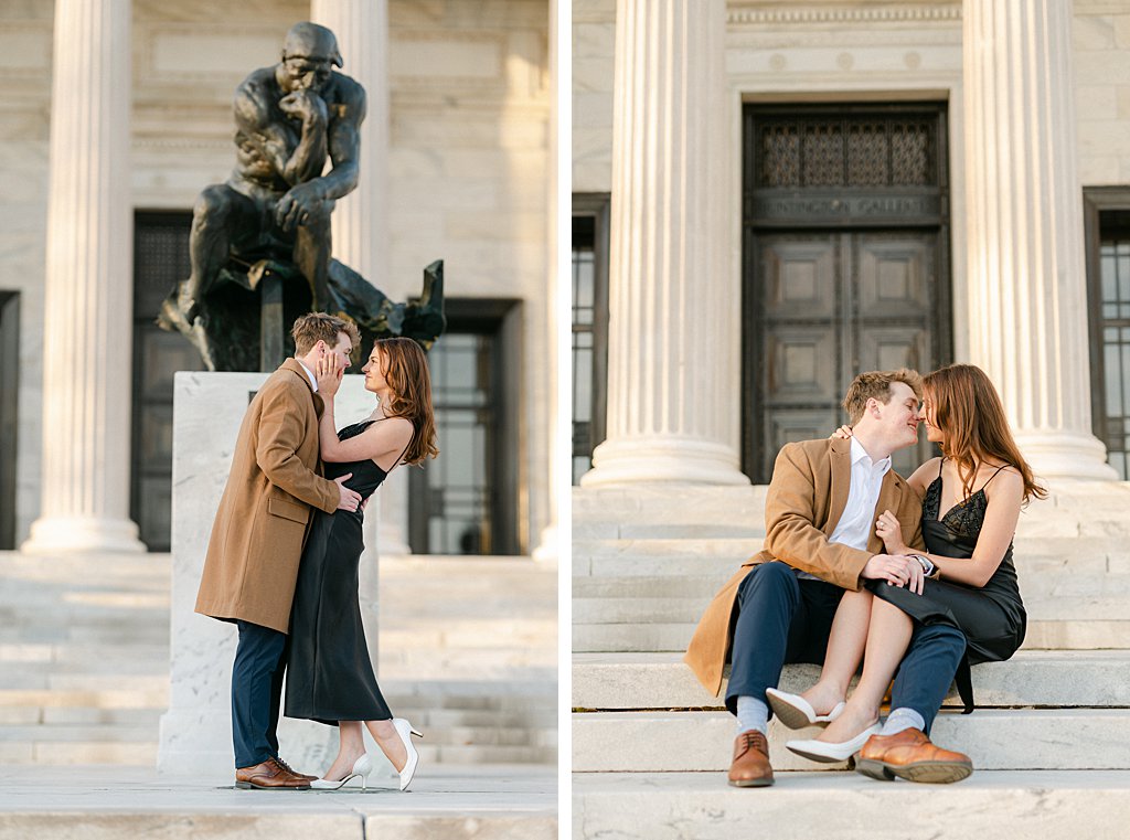 Engagement Session at The Cleveland Museum of Art