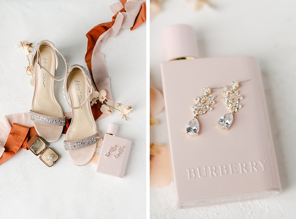Pink and Terracotta Wedding Details